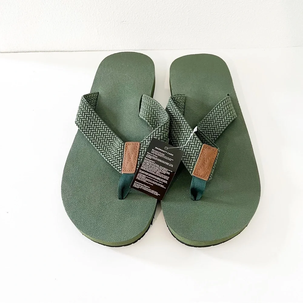 Men’s Lightweight Flip Flops-Size-11